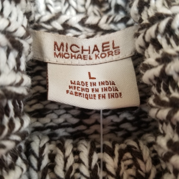 Michael Michael Kors Sleeveless Turtleneck Sweater Large NWOT - Picture 3 of 5